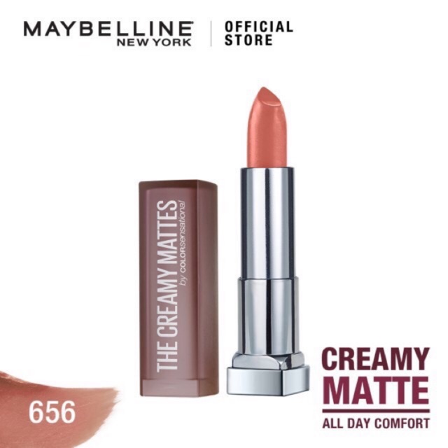 Maybelline Color Sensational Creamy Mattes Matte Lipstick Clay Crush