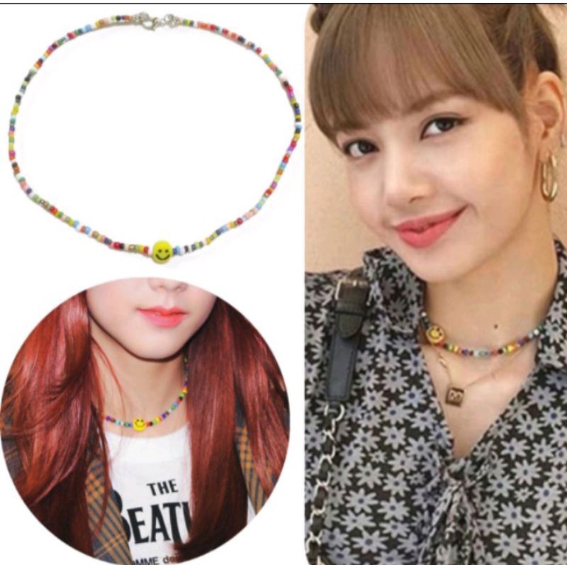 Kalung Choker/ Kalung Beads Kpop/ Kalung Korea/ Kalung Manik / BTS