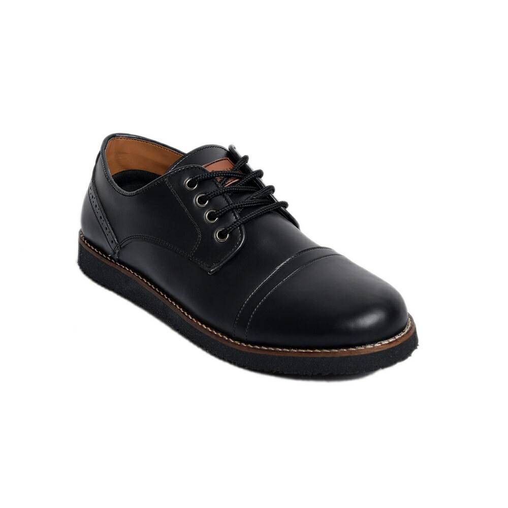 Vintage - Footstep Pedro Black Sepatu Casual Klasik Sporty Pria/Cowok/Men - Pantofel - Ori Footwear
