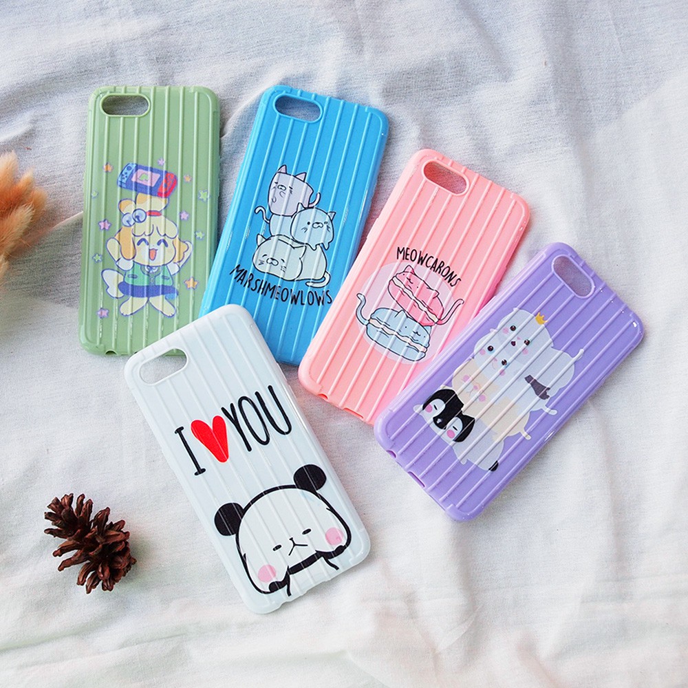 SOFTCASE KARAKTER REALME 5 5PRO 6 C11 C15 C2 CASE KOPER GAMBAR LUCU