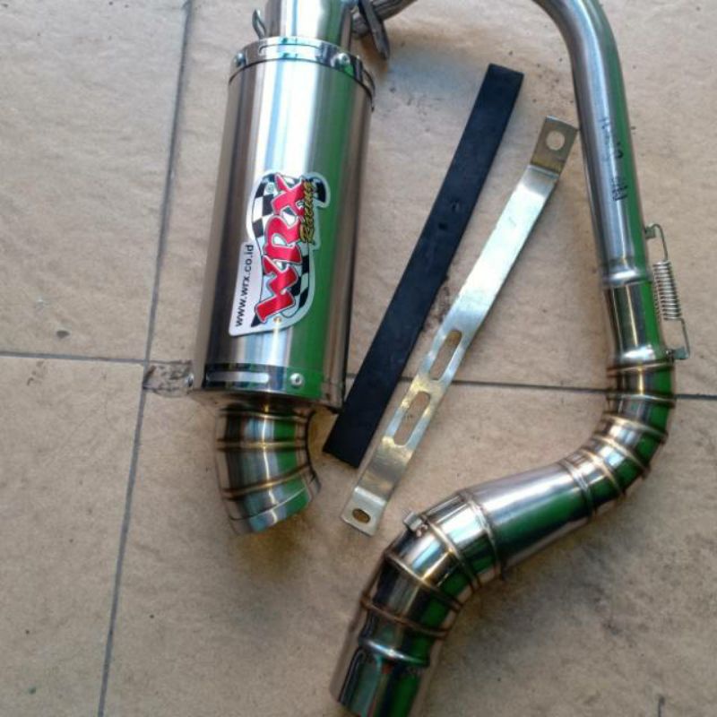 Knalpot WRX all vario beat nmax scopy mio sporty mio j mio m3 dll