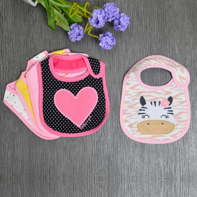 Carters Celemek Sleber Bib Bayi Girl P047