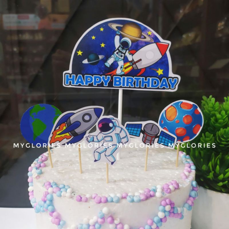 Topper Cake Astronot