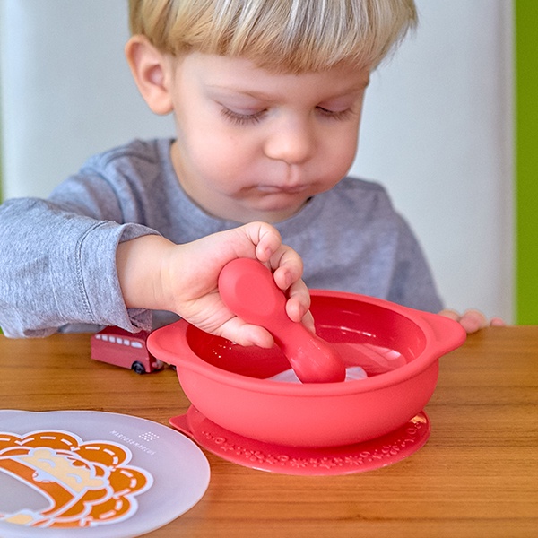 Marcus Marcus Silicone Palm Spoon Sendok Makan Anak Pegang Sendiri