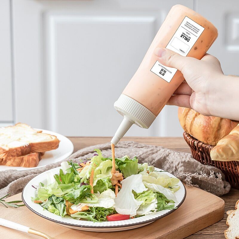 Perabot Rumah Tangga Perabot Dapur Botol Plastik Tempat Wadah Minyak Saos Kecap Mayonais Madu Anti T