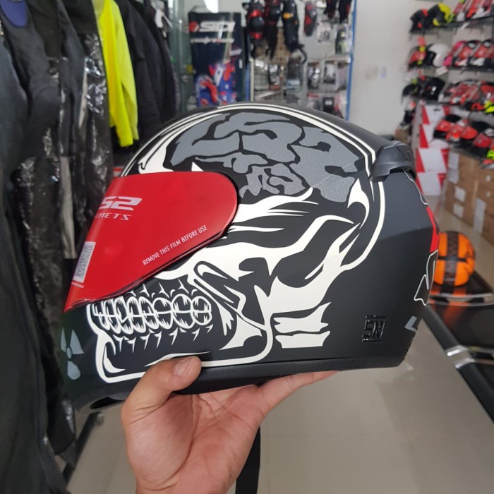 Helm LS2 FF352 X-Ray matt black