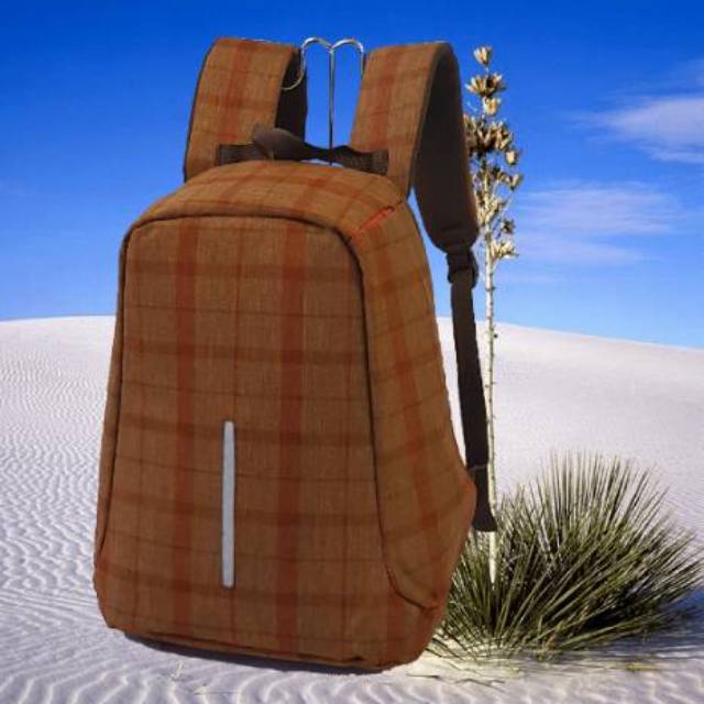 Tas ransel anti maling/Tas Ransel Laptop Anti Maling Smart Backpack