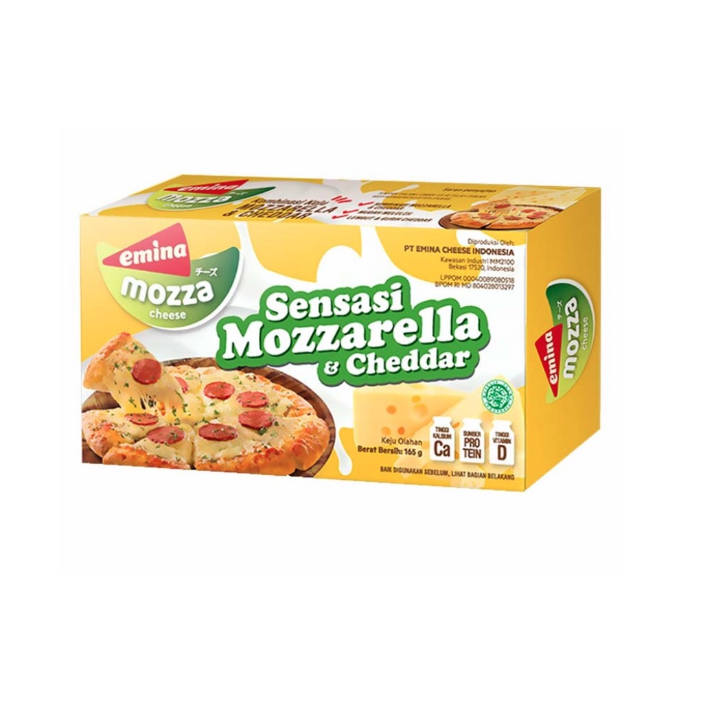 

Emina Mozza Cheese Berat 165 gram