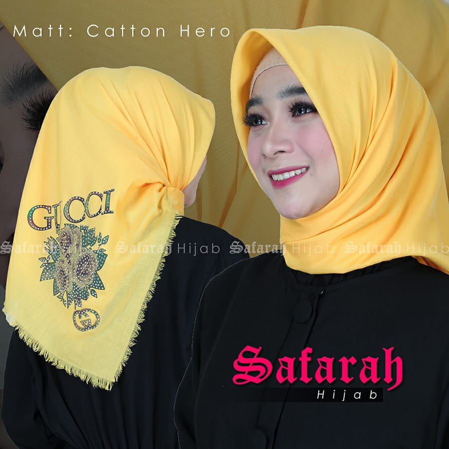 JILBAB SEGI EMPAT KATUN HERO MOTIF