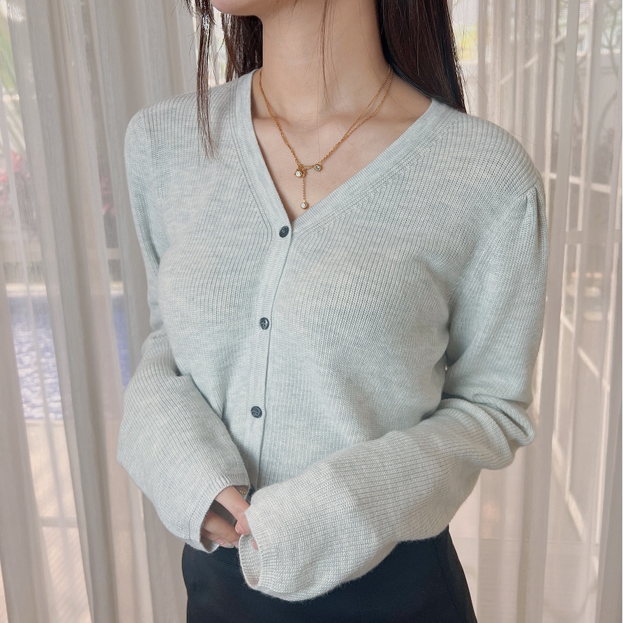 【Elegant】Summer Korean Lembut Knit Cardigan 7418