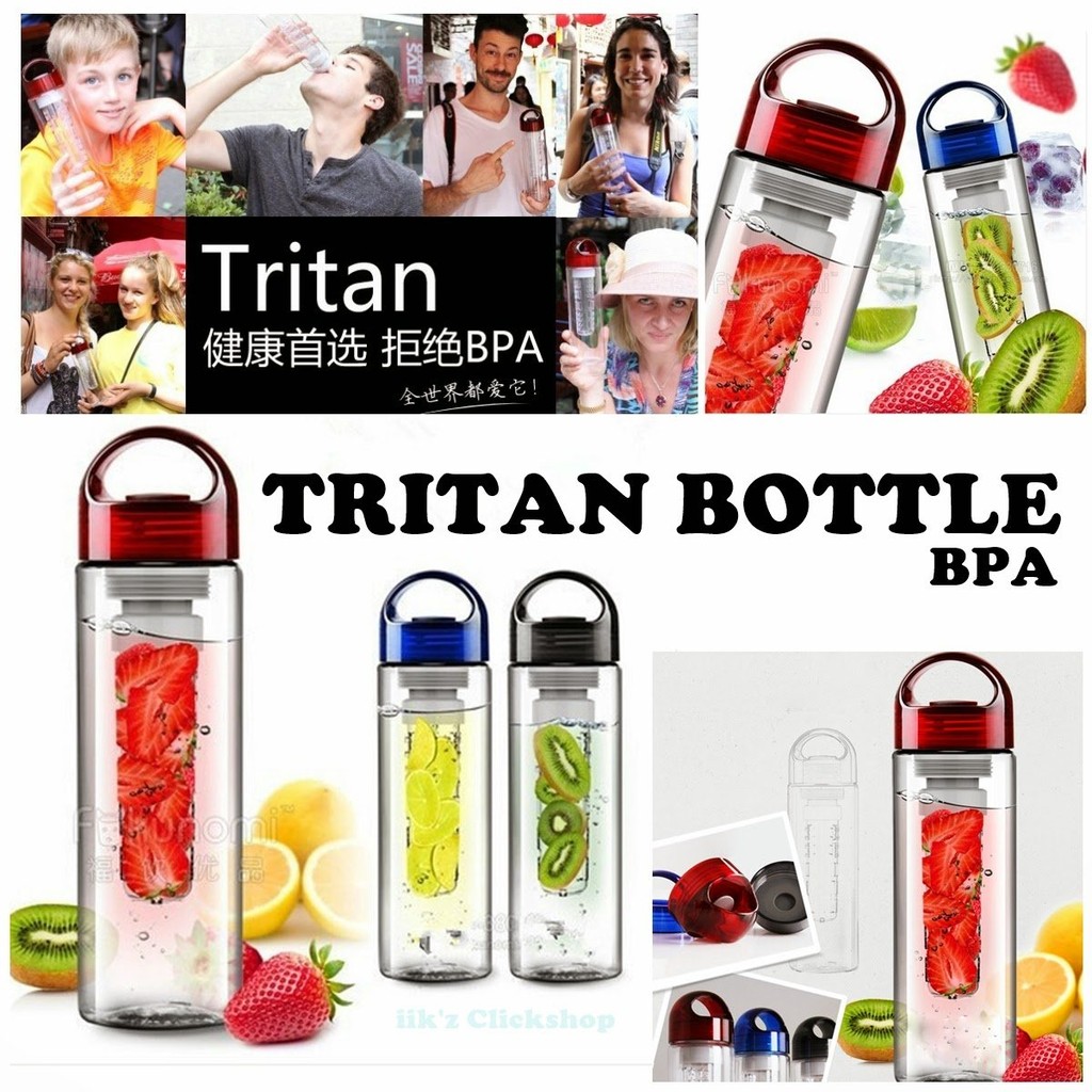 TBI TRITAN BOTTLE JUICE FRUIT INFUSER - BOTOL SARI BUAH