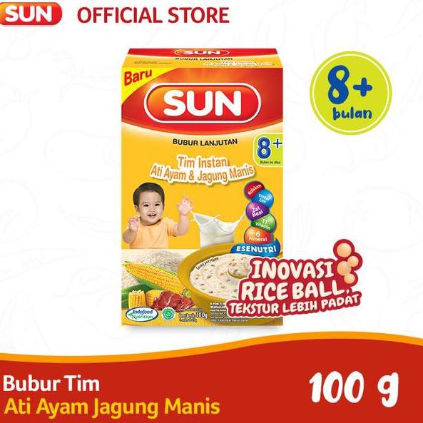 

Big Sales SUN Tim Instant Tomat Wortel Ayam Box 100 g x 1 Pcs + SUN FOC 8+ Ati Ayam Jagung Manis ..