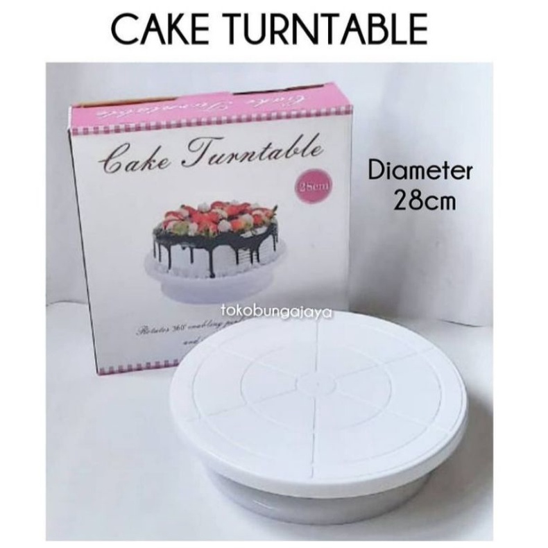 

cake turnable uk 28cm