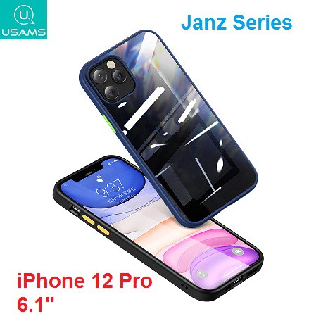 USAMS Hard Case + Soft Bumper Janz Series Cover Apple iPhone 12 Pro/iphone 12