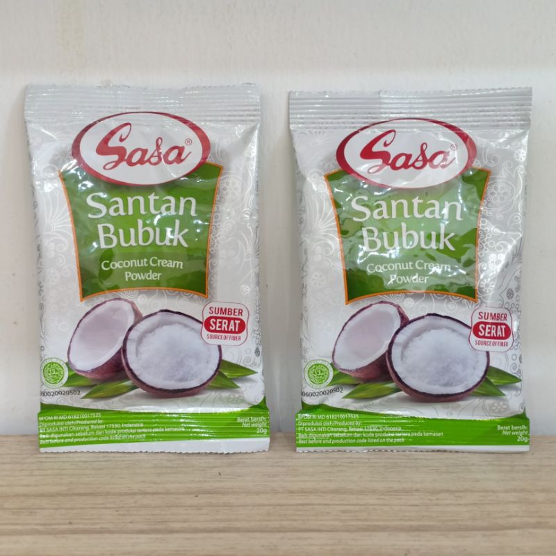 

Sasa Santan Kelapa 20 gram