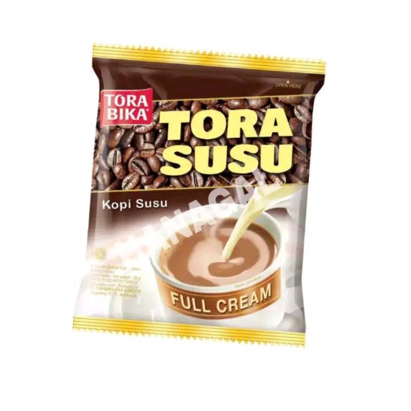 

kopi Tora Bika susu 1x25g