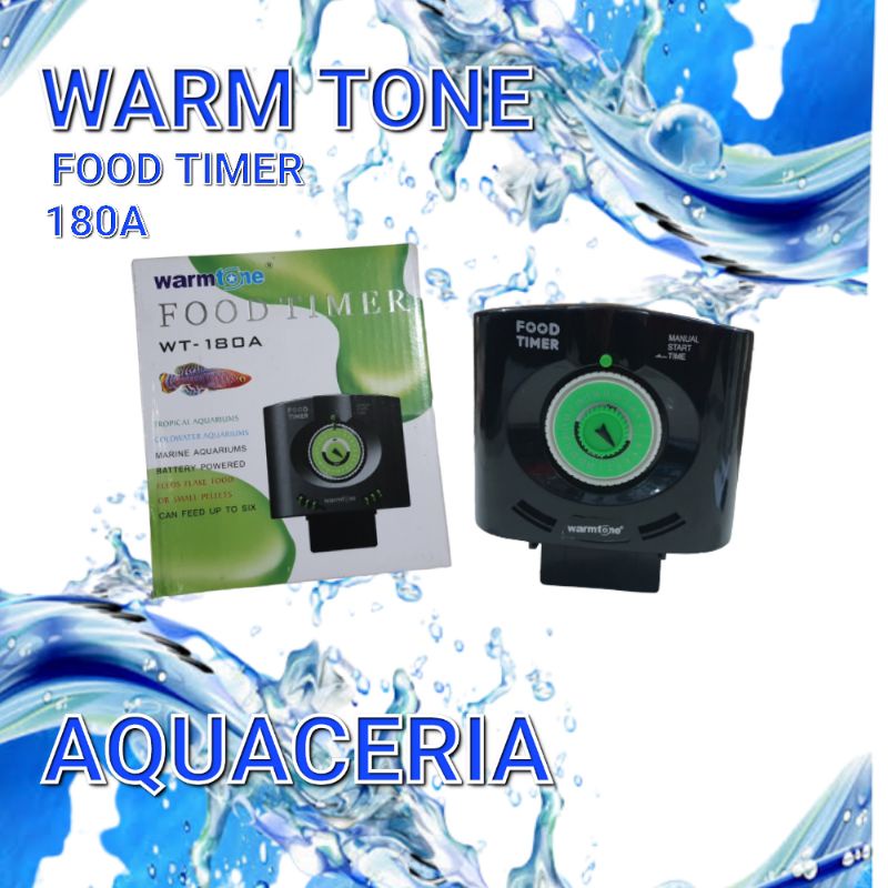 Auto Feeder fish WARM TONE 108A Pemberi makan ikan Automatis