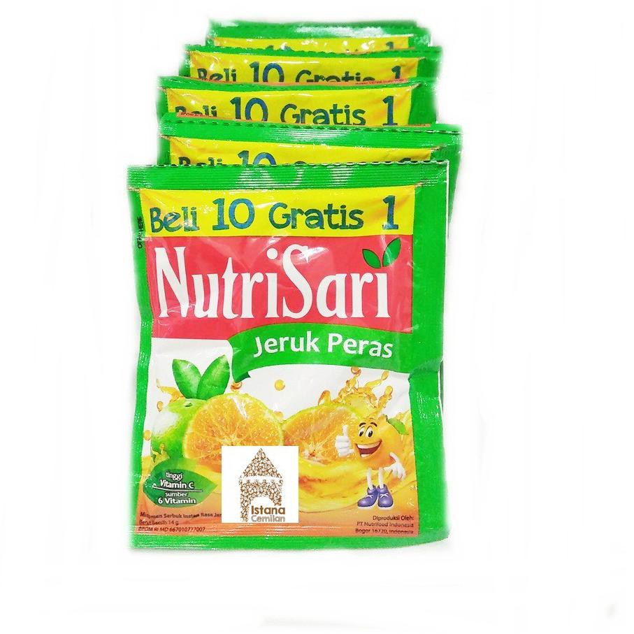 

✮DYF Nutrisari Nutri Sari Jeruk Peras (isi 10pcs) ✮ ✮ _