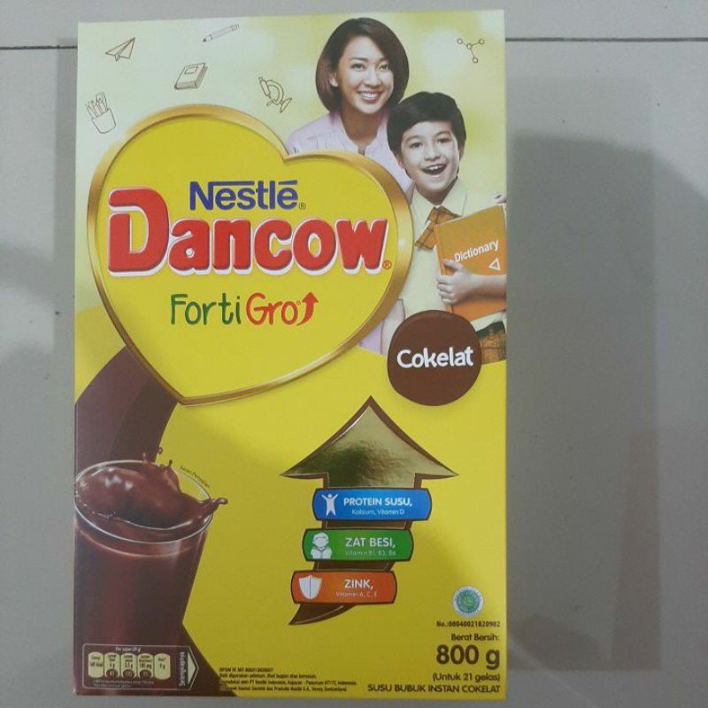 

dancow fortigro cokelat 780 gram