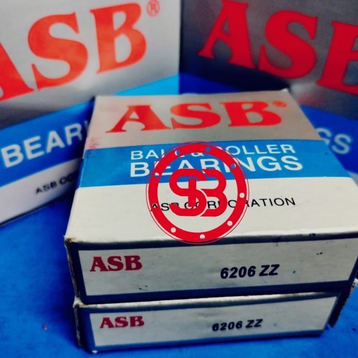 Bearing / Laker / Laher 6206 ZZ ASB