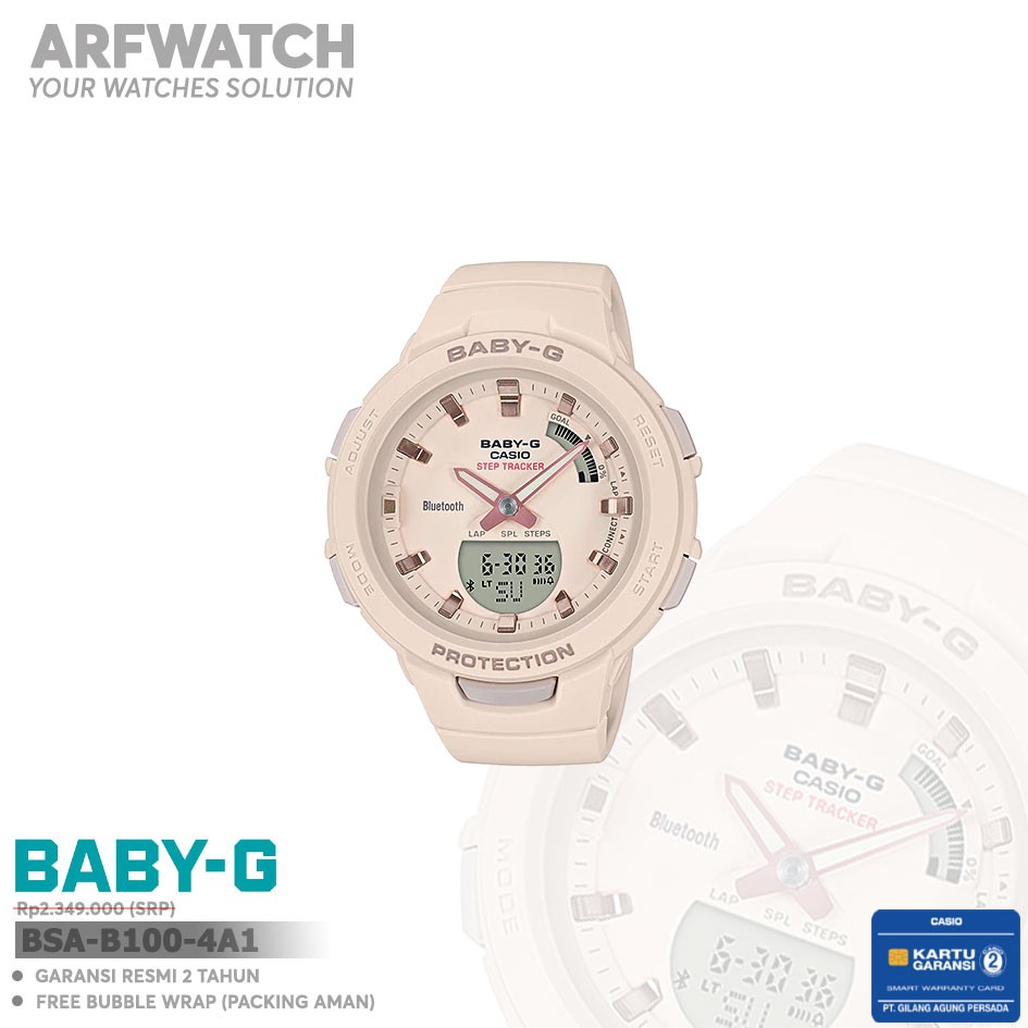 Casio Baby-G BSA-B100-4A1 / BSA-B100-4A1DR Original