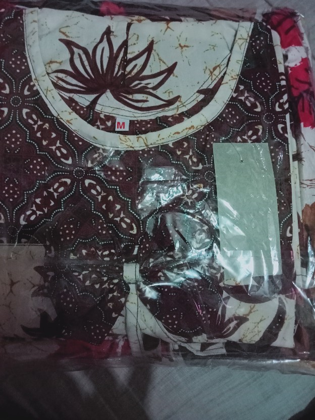 Dress Batik Anak Size M Usia 4-5,5th