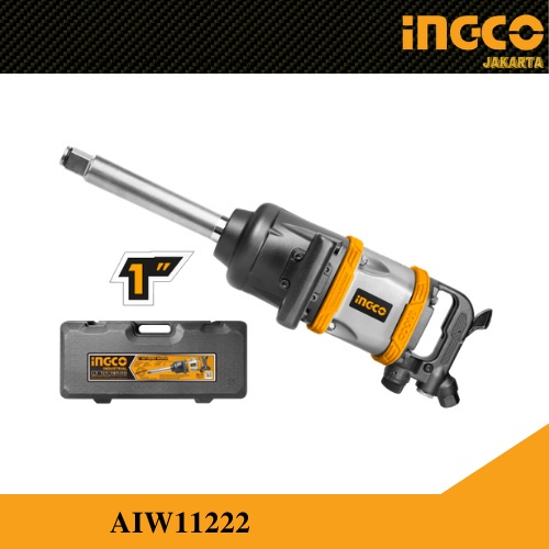 AIR IMPACT WRENCH MESIN PEMBUKA BAUT RODA ANGIN 1 INCH INGCO AIW11222