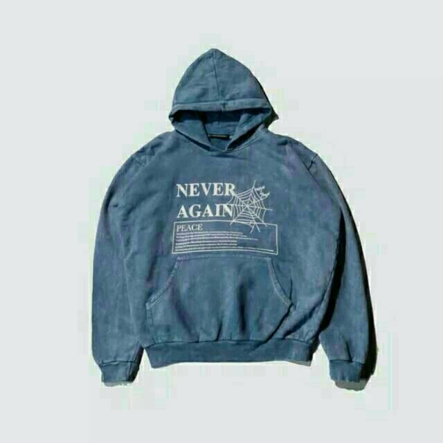 THANKSINSOMNIA Hoodie Danville Washed Black & Blue