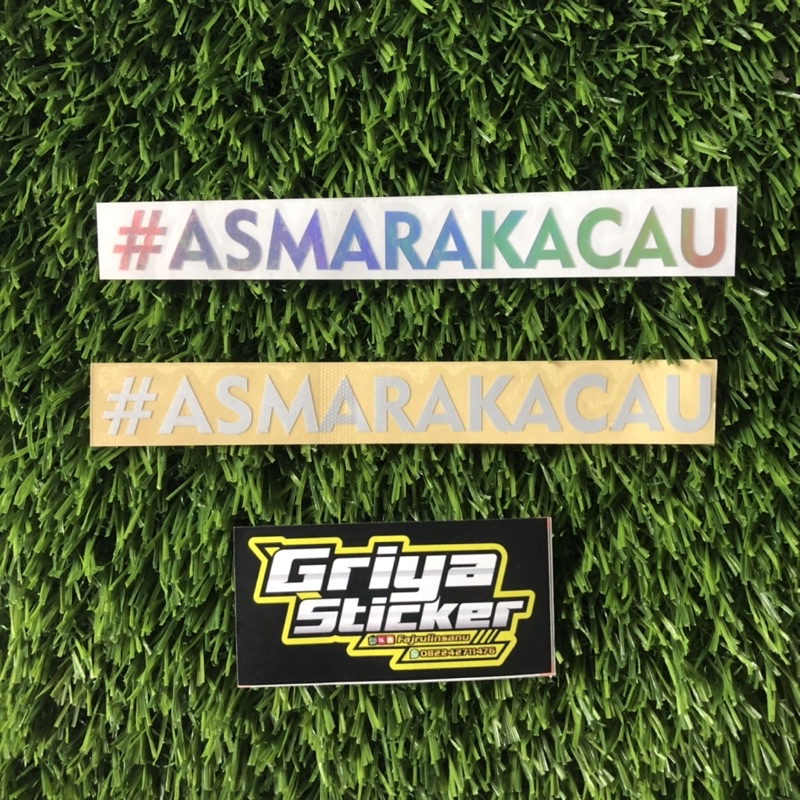 Sticker cutting stiker #ASMARAKACAU viral