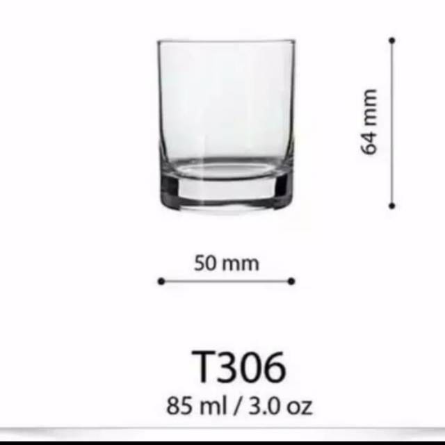 Gelas sloki / Gelas kaca mini / Gelas bir mini / Gelas Wine