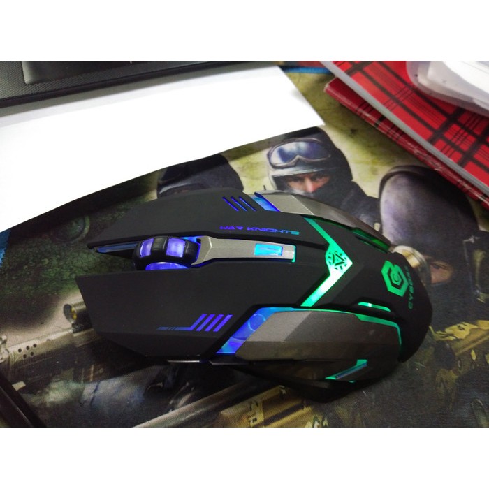 Cyborg C1 Warknights Gaming Mouse Wireless Rechargeable