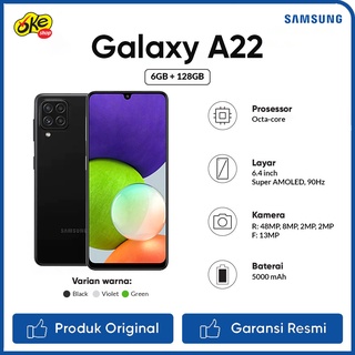 Samsung Galaxy A22 Smartphone (6GB / 128GB)