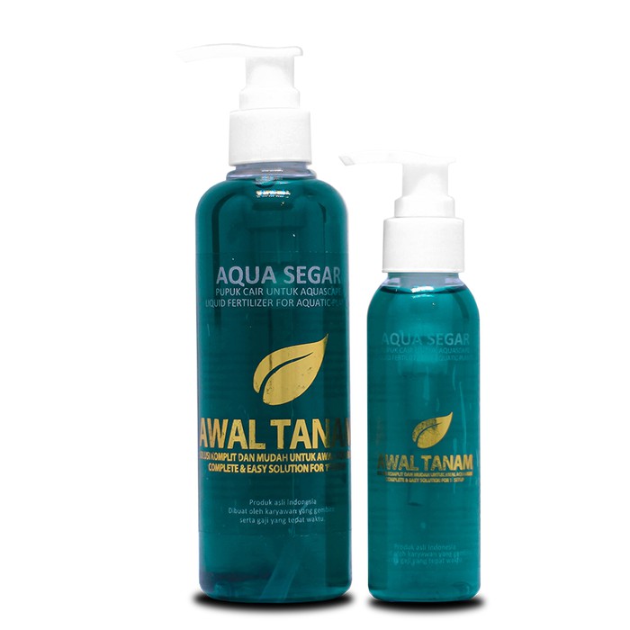 Aqua Segar Awal Tanam 250ml Pupuk Cair Aquasegar Aquascape