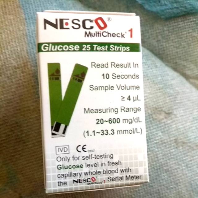 Strip glukosa nesco