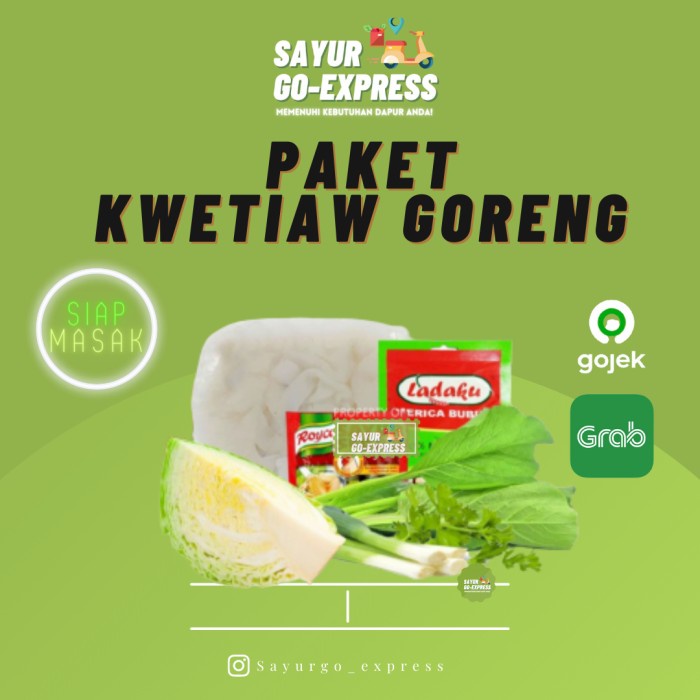 

Paket Siap Masak Kwetiau Goreng 2-3 Porsi