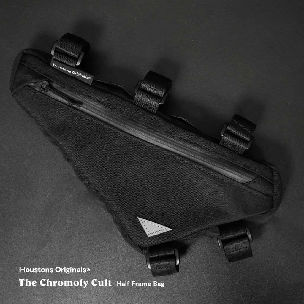 The Chromoly Cult - Half Frame Bag Black