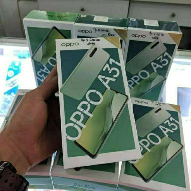 NEW BARU OPPO A31 RAM 4 ROM 128 GB 4/128 ORIGINAL GARANSI RESMI 2 TAHUN