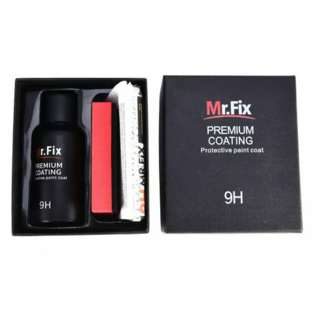 100% Original 30Ml Cairan Pelindung Cat Mobil Mr Fix 9H Nano Wax Glosy Ekterior Anti Fake Label Ori