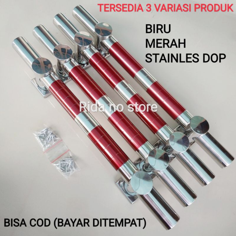 4 gagang handle pintu rumah 45 cm tarikan handle pintu rumah-100% ORIGINAL STAINLES