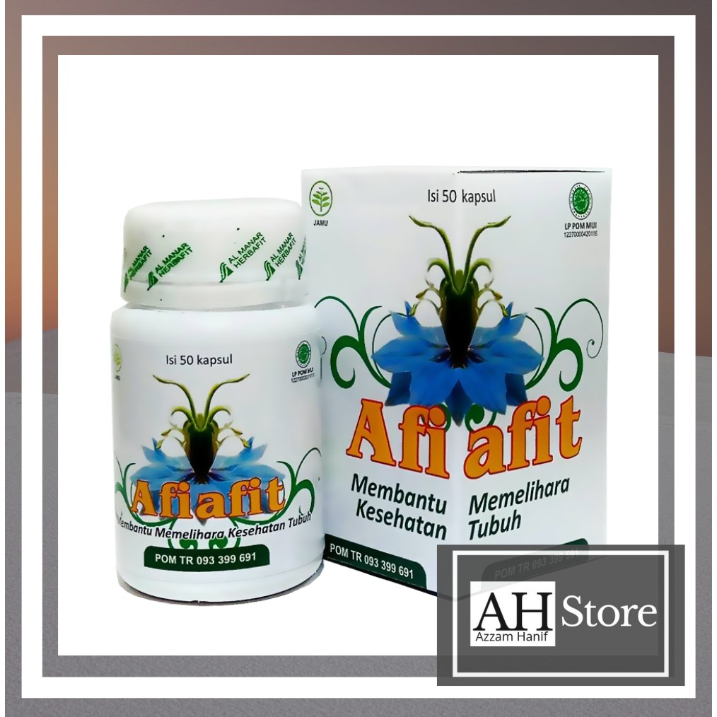Herbal Kapsul Afiafit 50 Kapsul | Suplemen Memelihara Kesehatan Tubuh