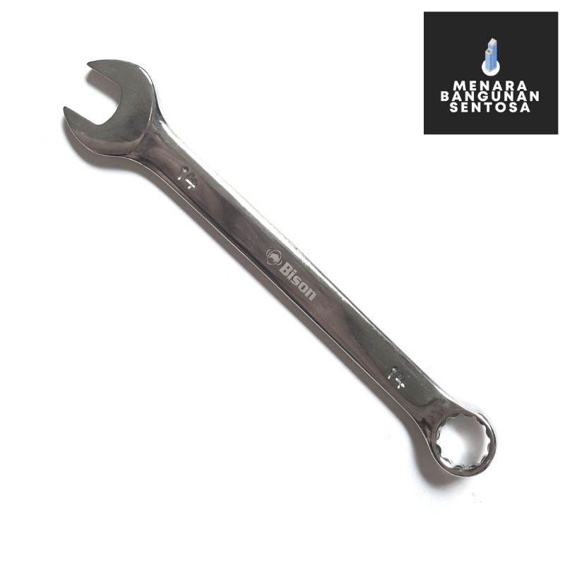 Kunci Ring Pass Pas Bison 14 mm (14mm) / Combination Wrench