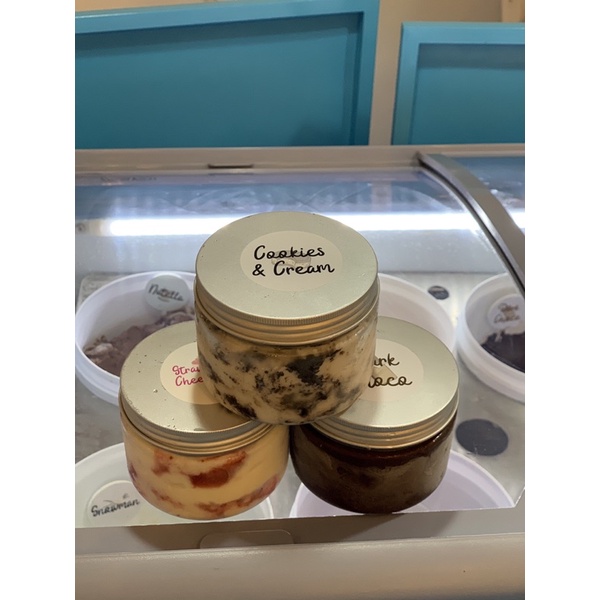 

Best in town “ Gelato di lenno” jar dan cup 4oz