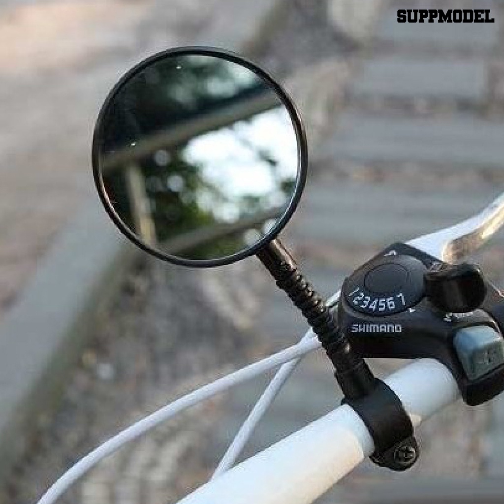 Kaca Spion Sepeda Adjustable Dengan Reflektor