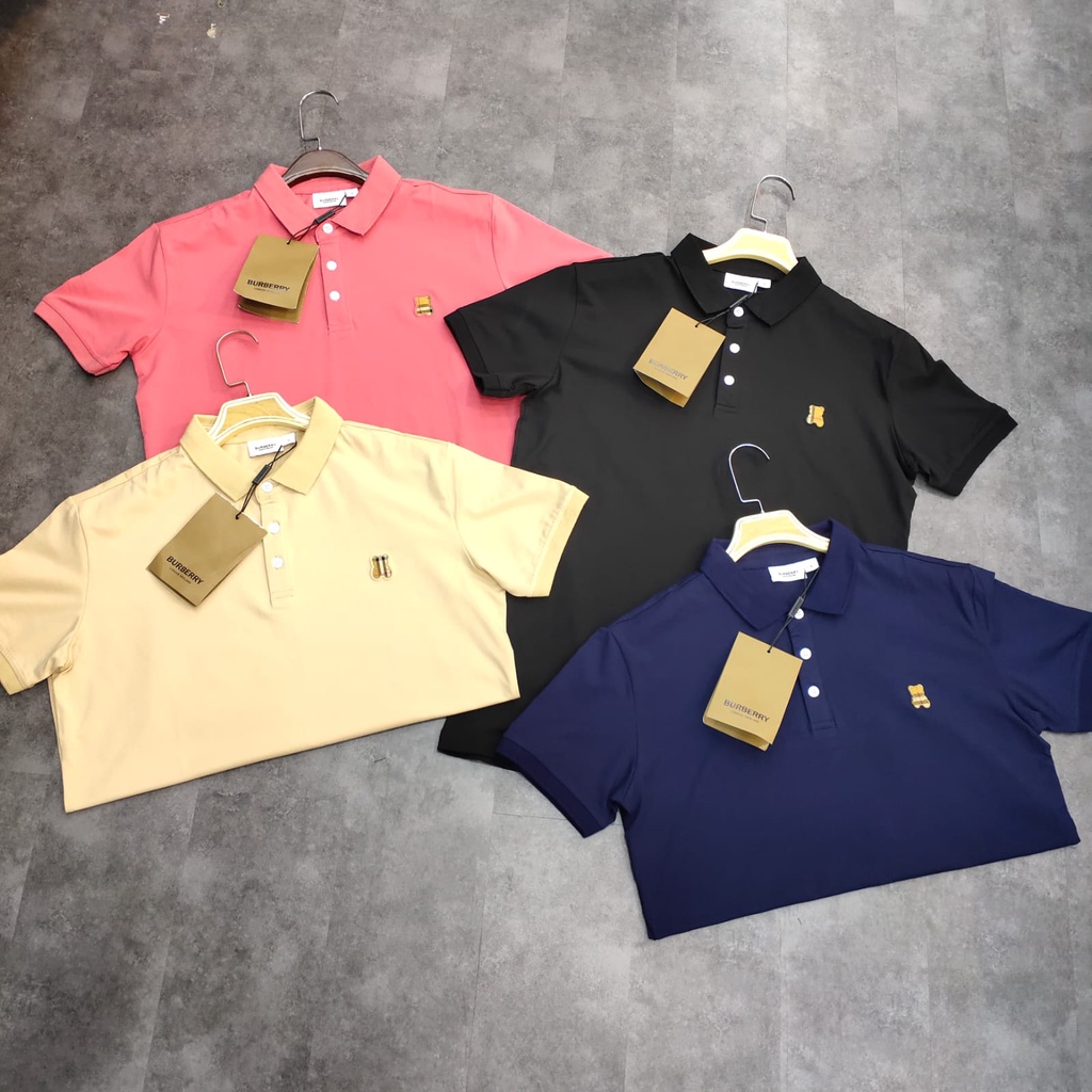 KAOS KERAH PRIA BRANDED BURBERRY