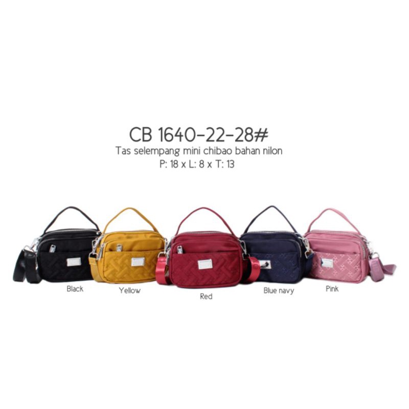 TAS SELEMPANG  WANITA TERBARU CHIBAO 1640- 22-30#