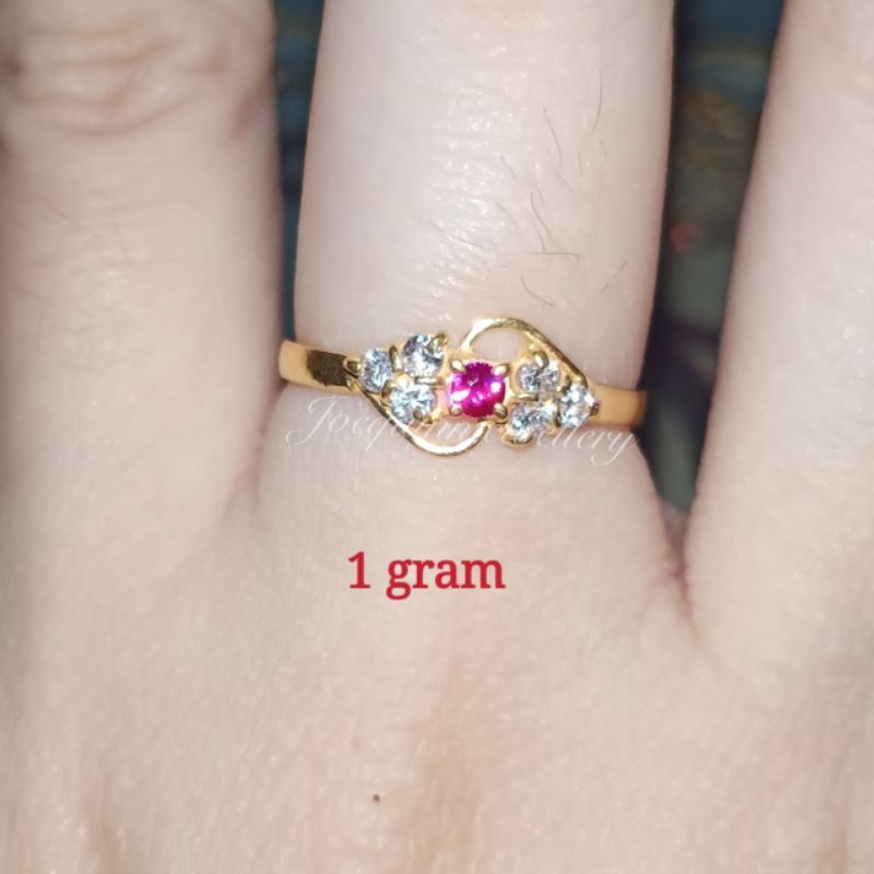 cincin emas muda 1gram an..