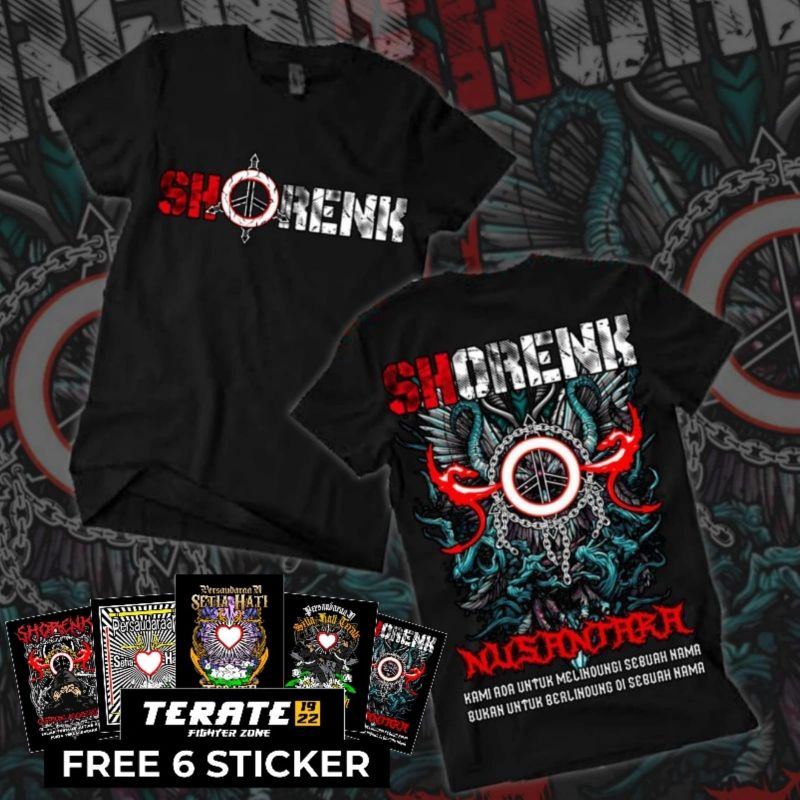 KAOS SHORENK NUSANTARA | KAOS PSHT | ATASAN PSHT | KAOS PRIA | KAOS WANITA | GRATIS STIKER PSHT | BI