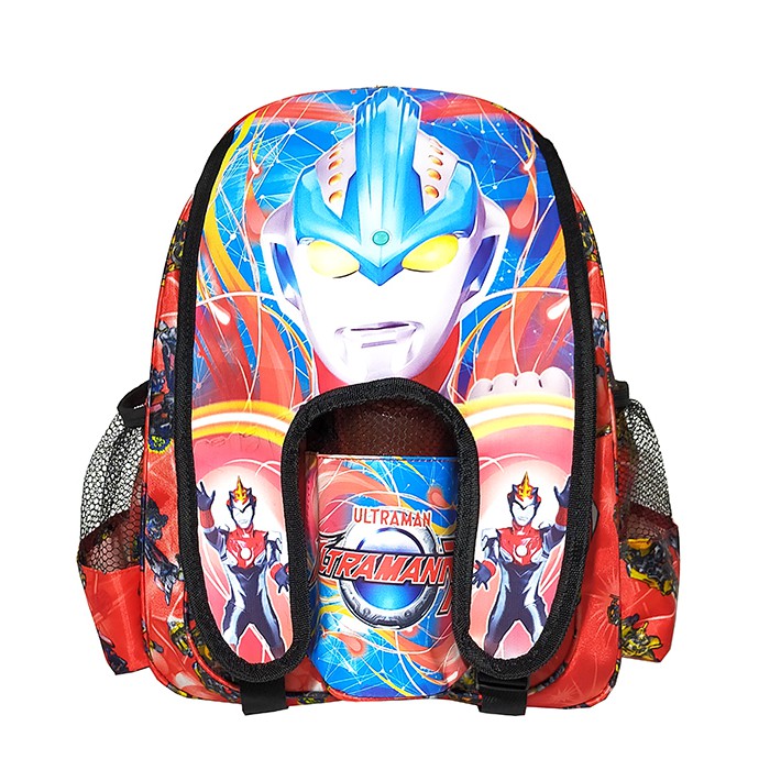 FREE BOTOL !!! Tas Ransel anak Laki-laki Sekolah TK / SD karakter ULTRAMAN TERMURAH !!!