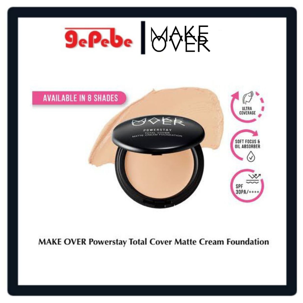 Make Over Powerstay Total Cover Matte Cream Foundation