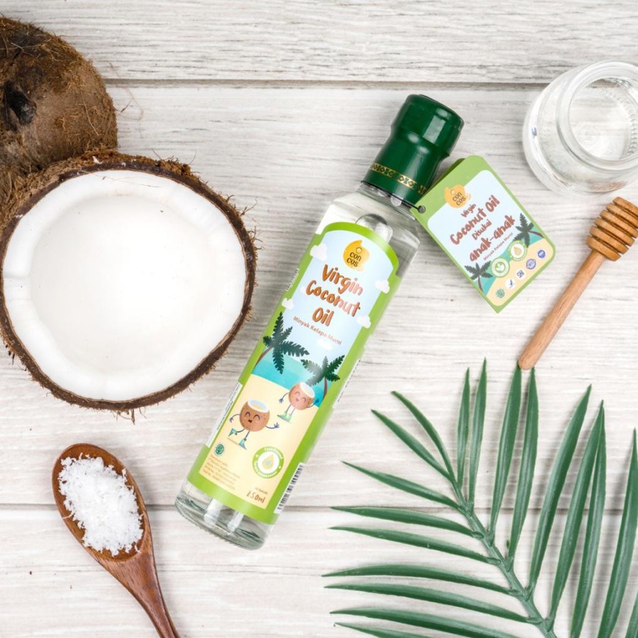 Concos Virgin Coconut Oil Kids 250ml / Minyak Kelapa Murni